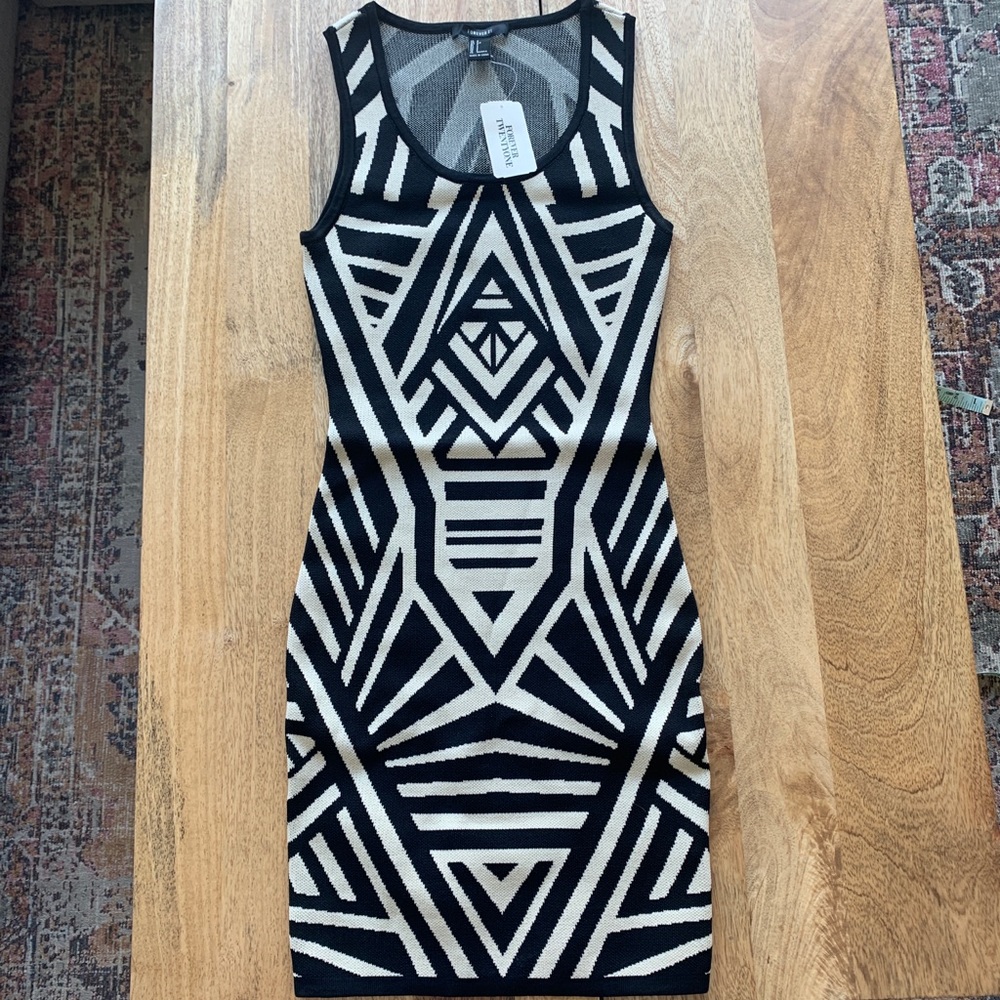 NWT forever 21 knit body con dress size S